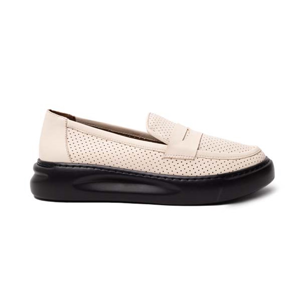 Riola Bej Kadın Loafer