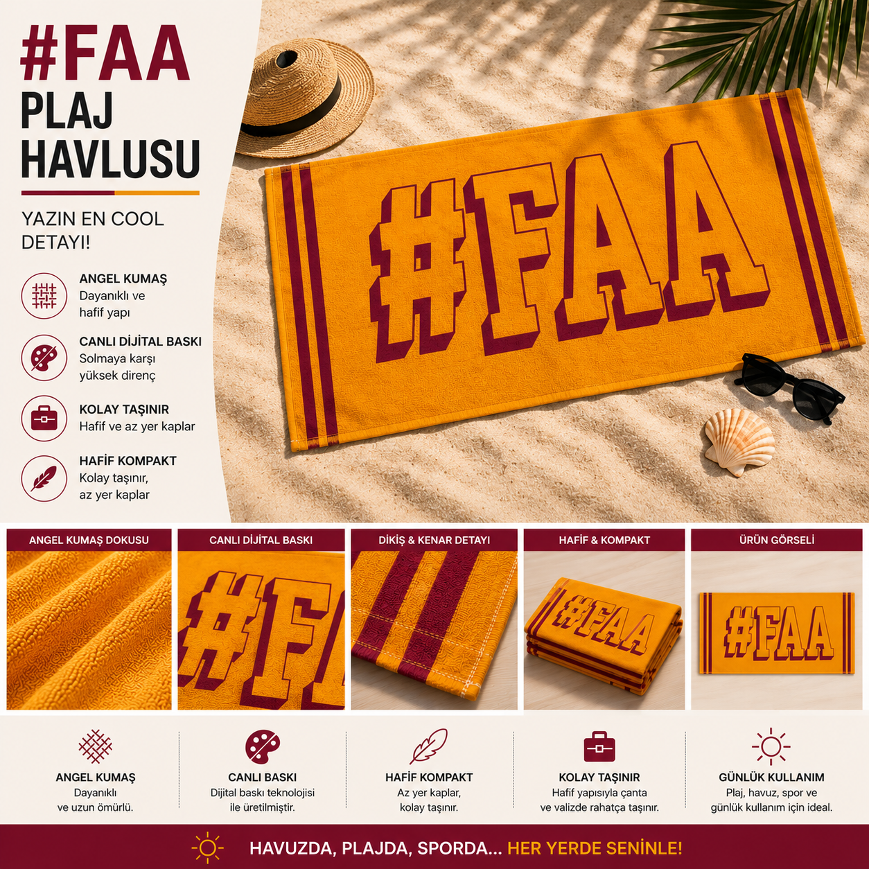 FAA Plaj Havlusu