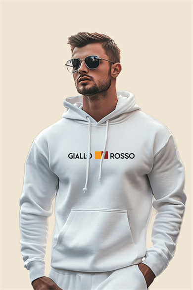 Basic Hoodie GR BEYAZ