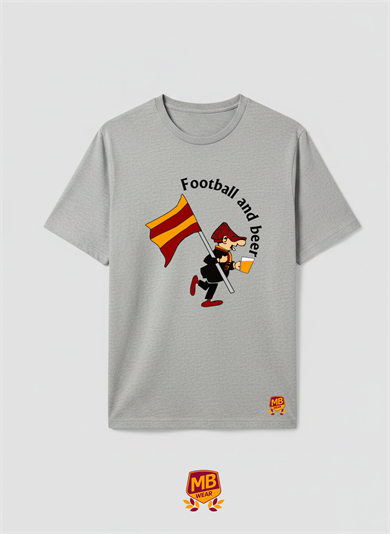 Football and Beer Tshirt