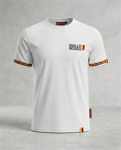 Giallo Rosso 26 Premium Basic Beyaz Tshirt