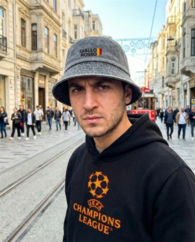 Giallo Rosso Bucket Şapka