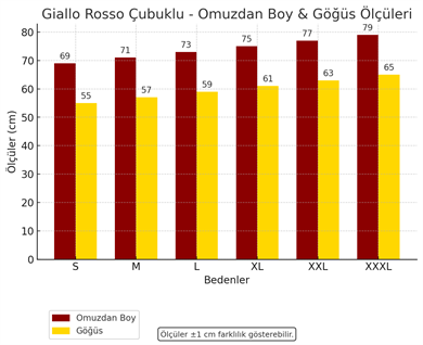 Giallo Rosso Çubuklu Kapşonlu