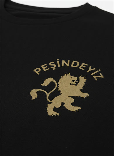 Peşindeyiz Siyah Tshirt