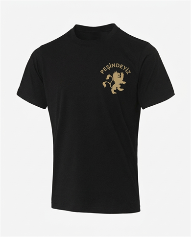 Peşindeyiz Siyah Tshirt