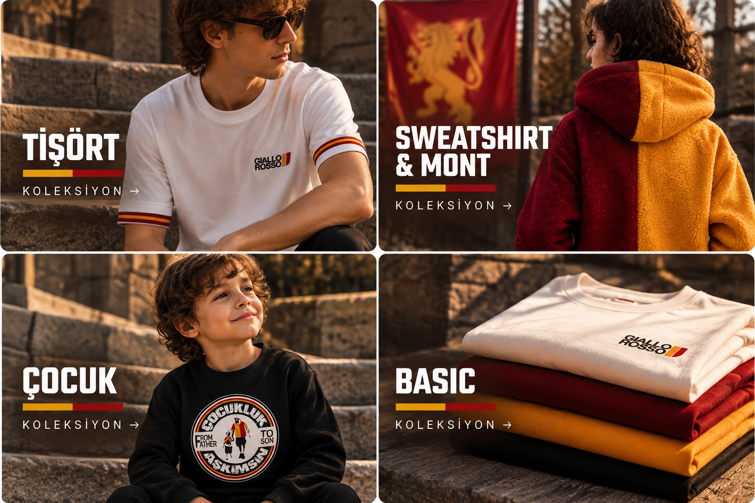 MBWEAR Tişört, Sweatshirt ve Mont, Çocuk ve Basic Koleksiyonları
