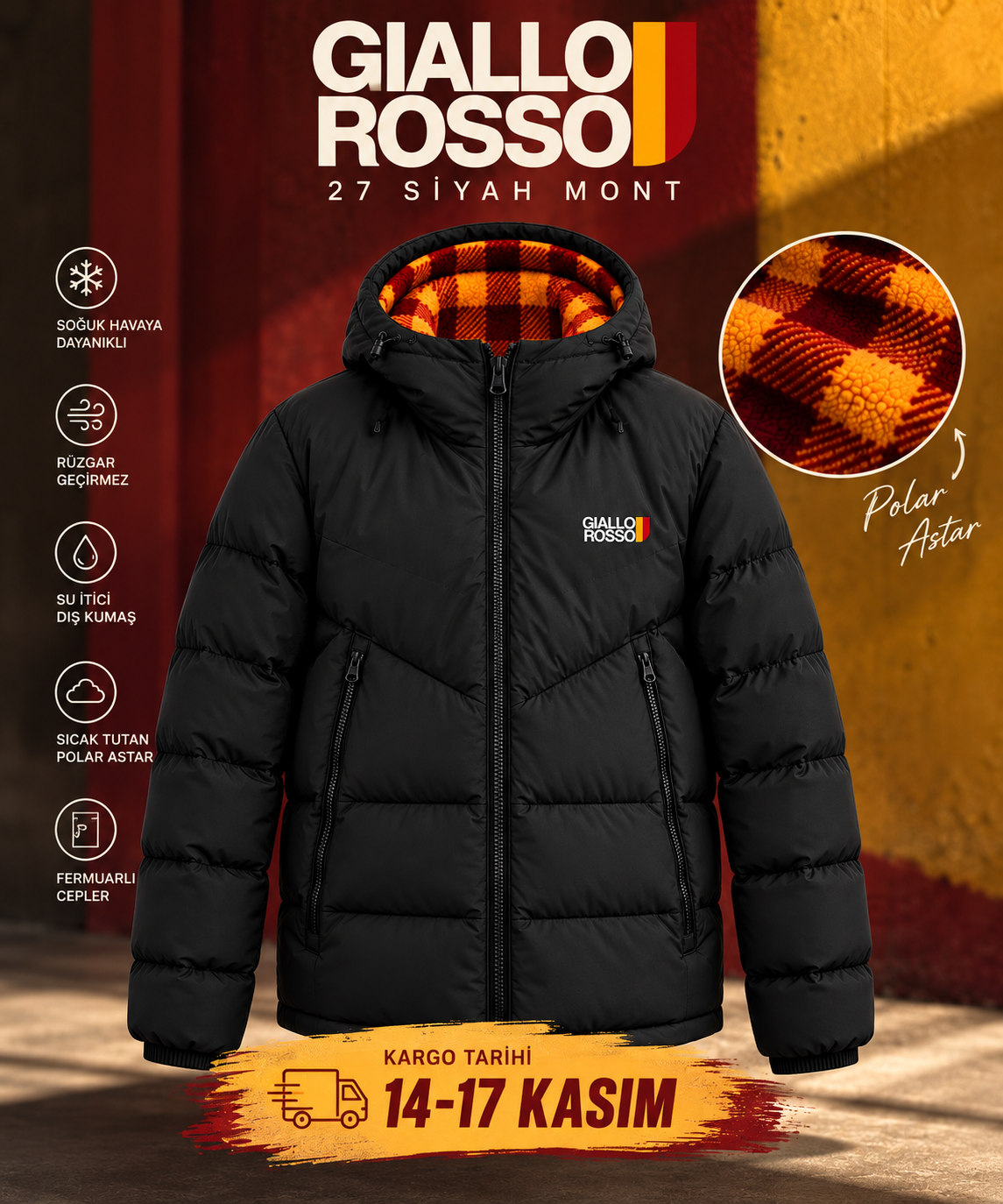Giallo Rosso 27 Siyah Mont