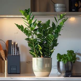Zamioculcas 70-80 cm Sonsuzluk Bitkisi  (Zamia , Zeze Çiçeği)