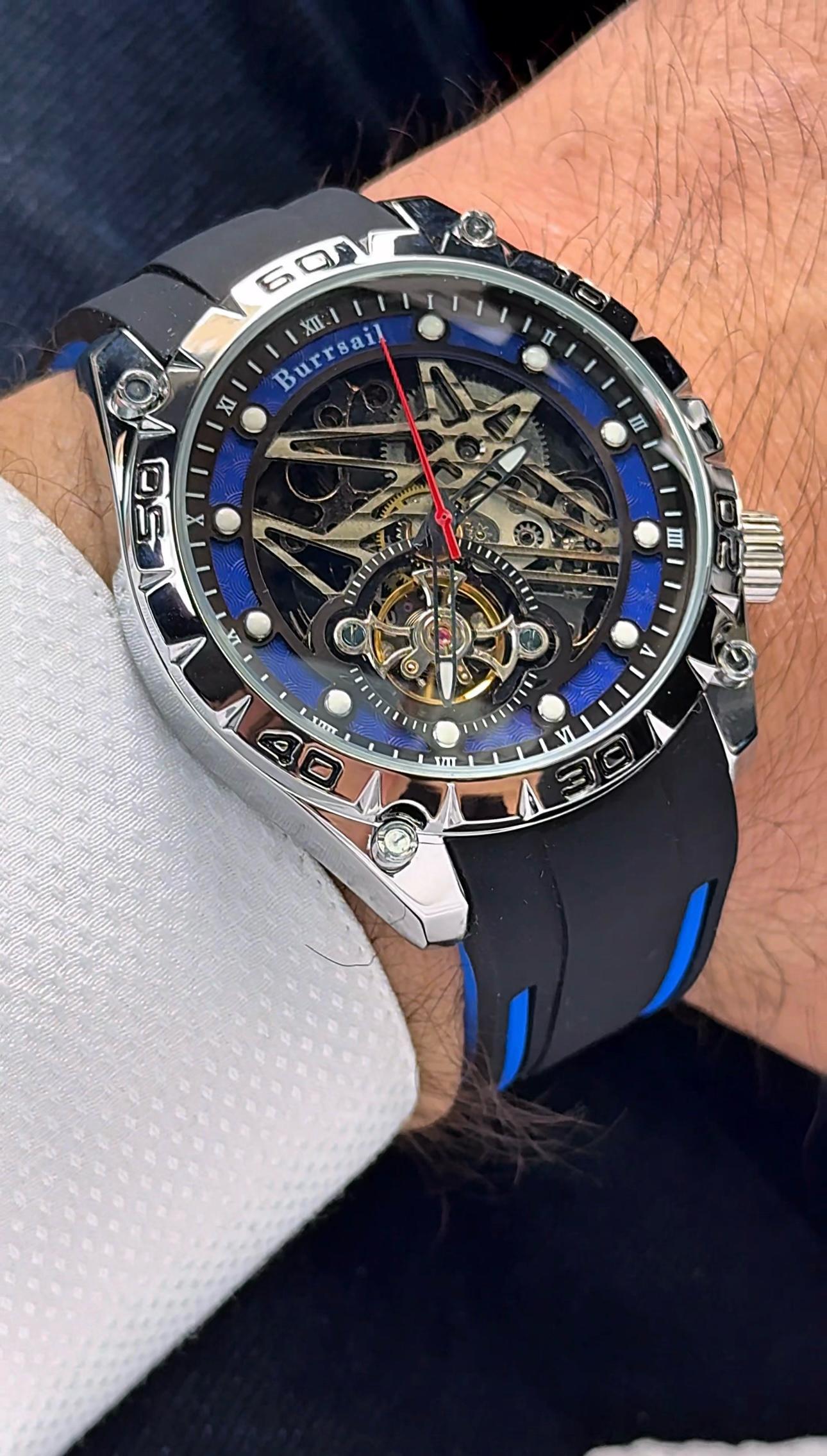 Burrsail Marka Otomatik Kol Saati