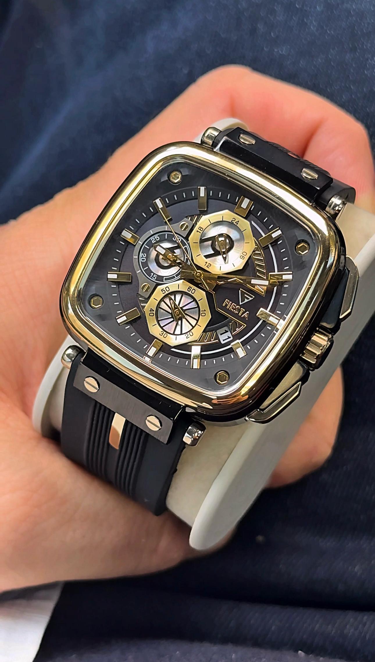 Fiesta Marka Cronograph Kol Saati