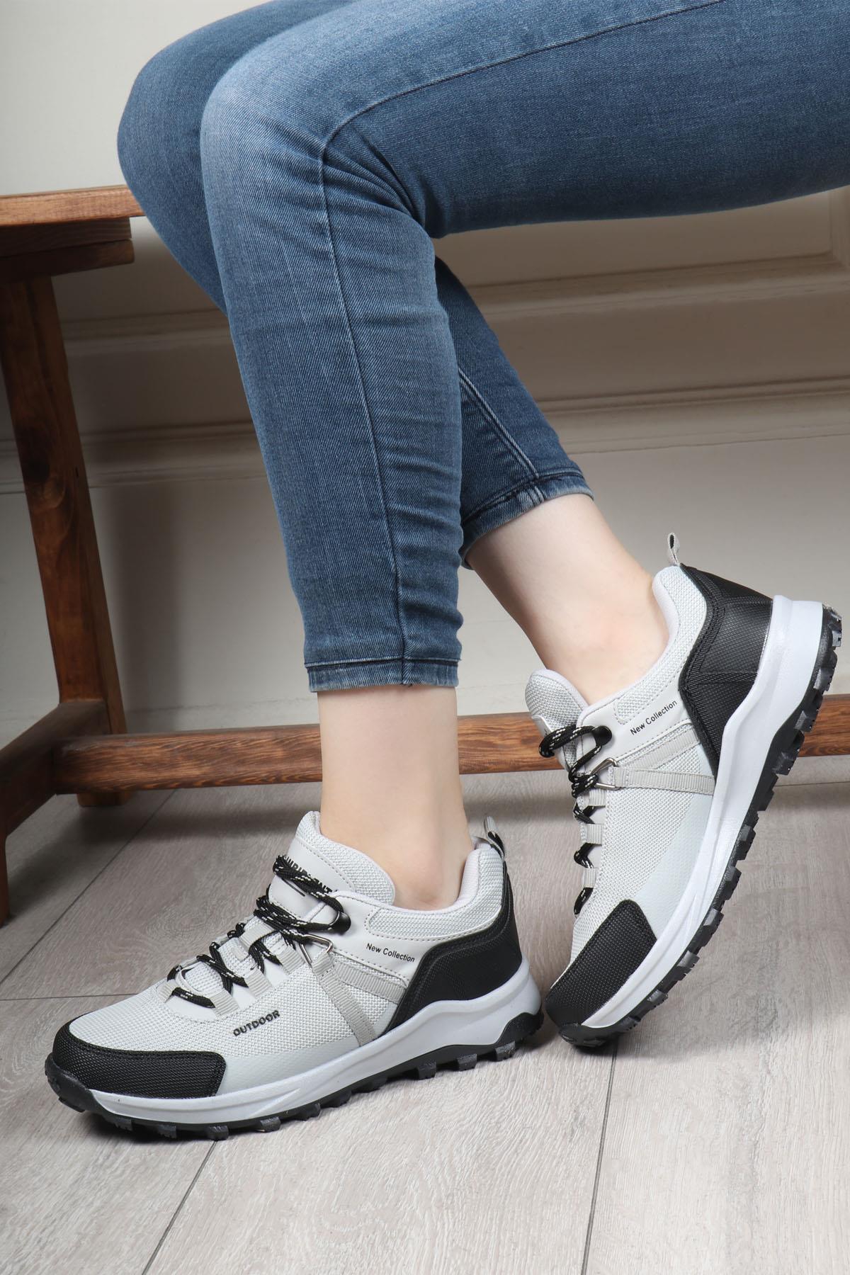 LAMBIRLENT 1300 Unisex Trekking Ayakkabı Buz Siyah