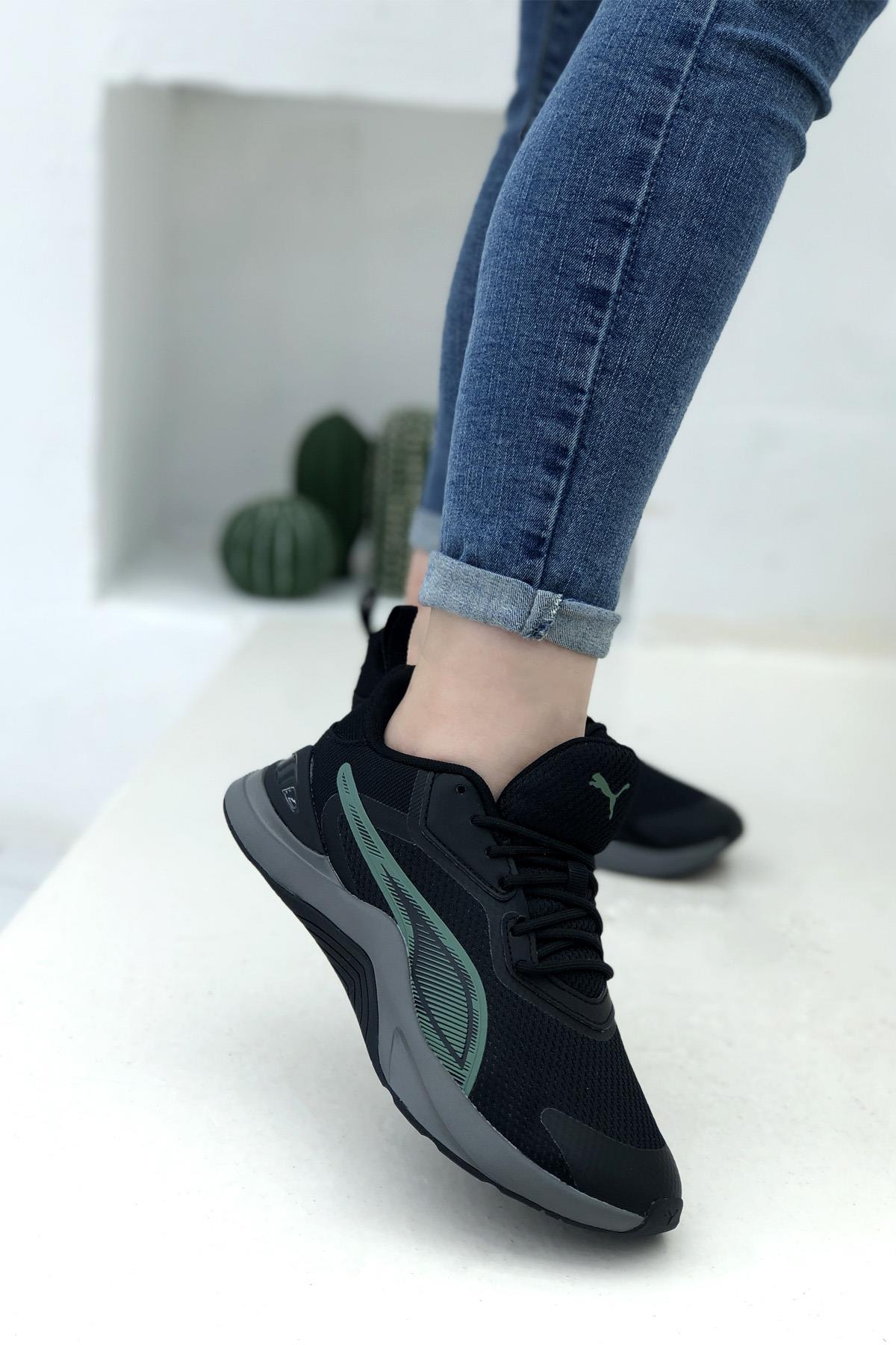 PUMA 377893-15 İnfusion Unisex Spor Ayakkabı Siyah Gri