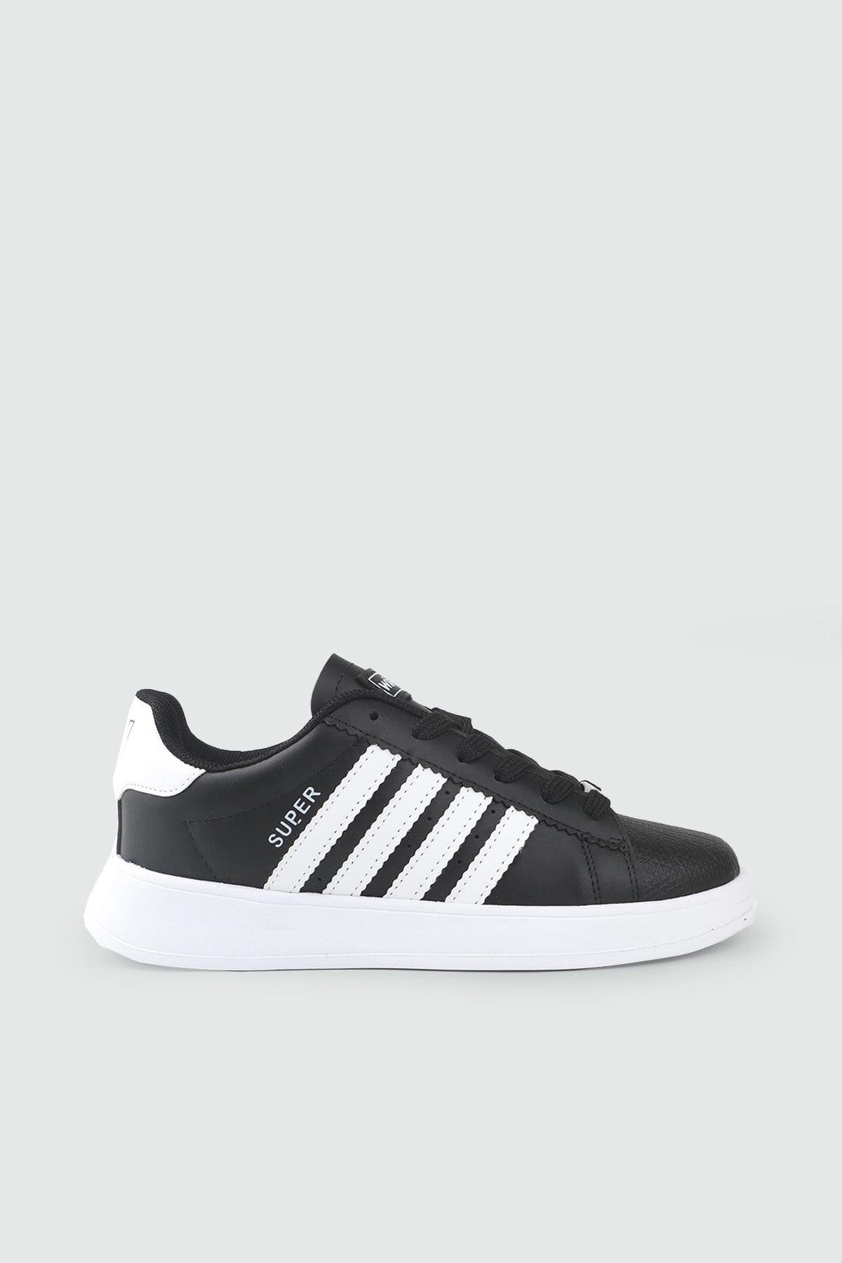 WİPPER 035 Cilt Unisex Spor Ayakkabı Siyah Beyaz