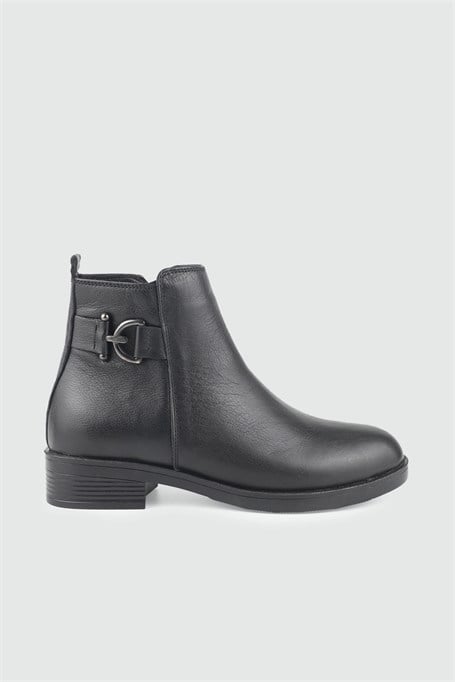 DT Kadın Deri Bot Siyah MY BELLA 025-010-1 26K 