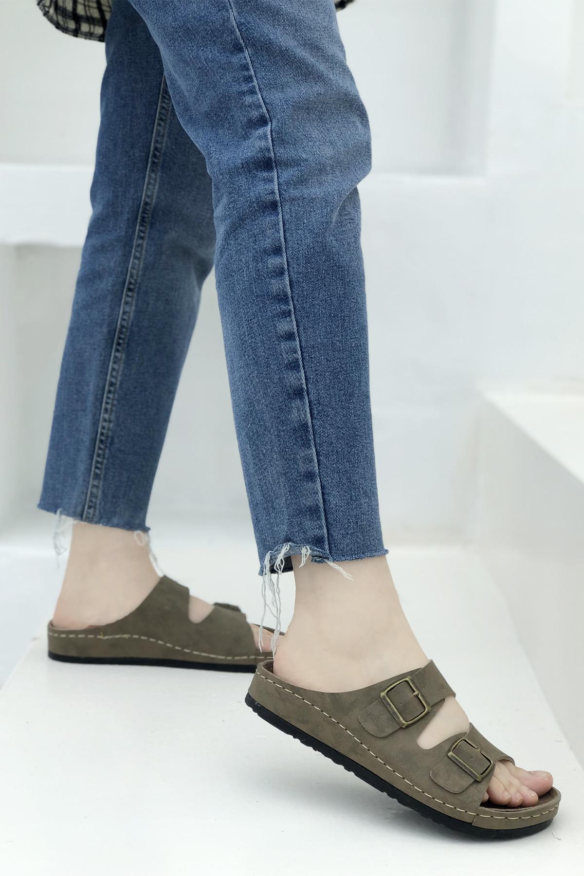 APELLA 470-15 Kadın Lidya Terlik Camel