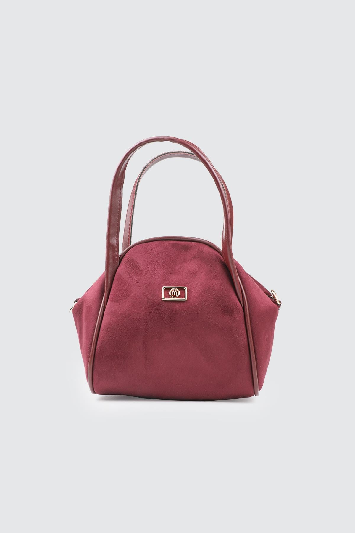 Çanta Mimoza 8183 Kadın Bordo Nubuk