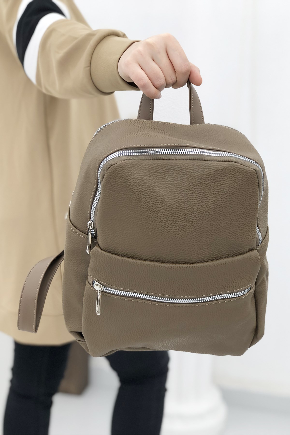 ÇANTA VARONA 1171 KADIN Vizon