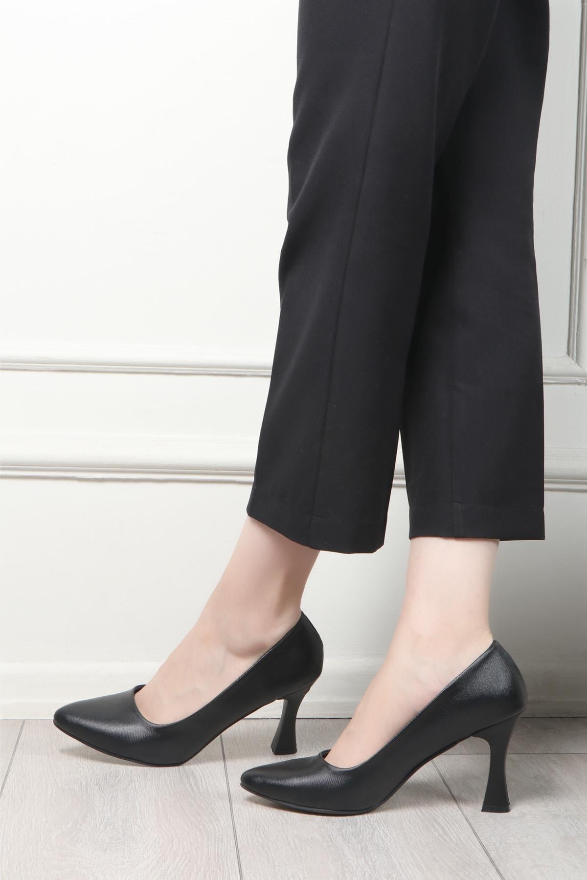 CARLA BELLA N-2800 Stiletto Siyah Depar