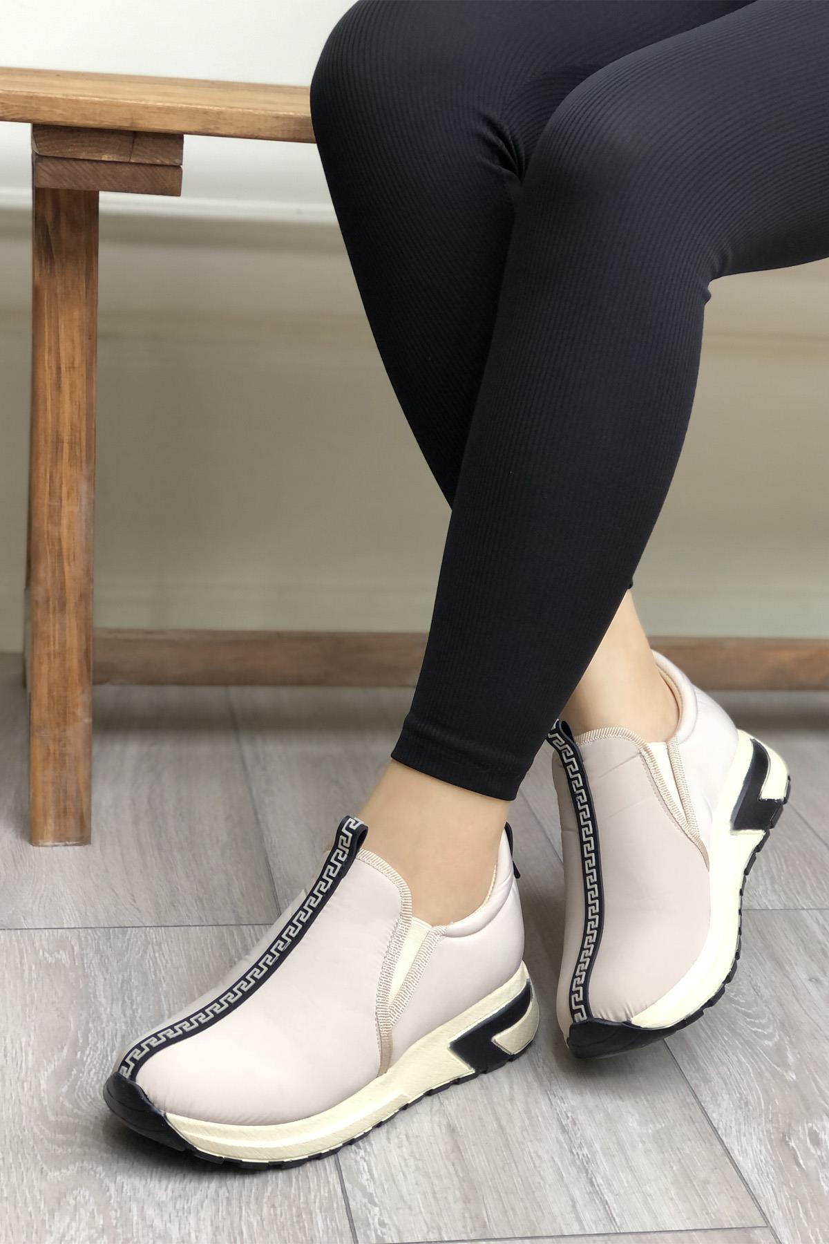 Conforcity 481 Kadın Ayakkabı Bej Paraşüt