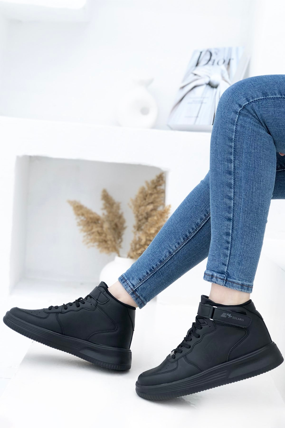 M.P 222-2568 Unisex Basket Spor Ayakkabı Siyah