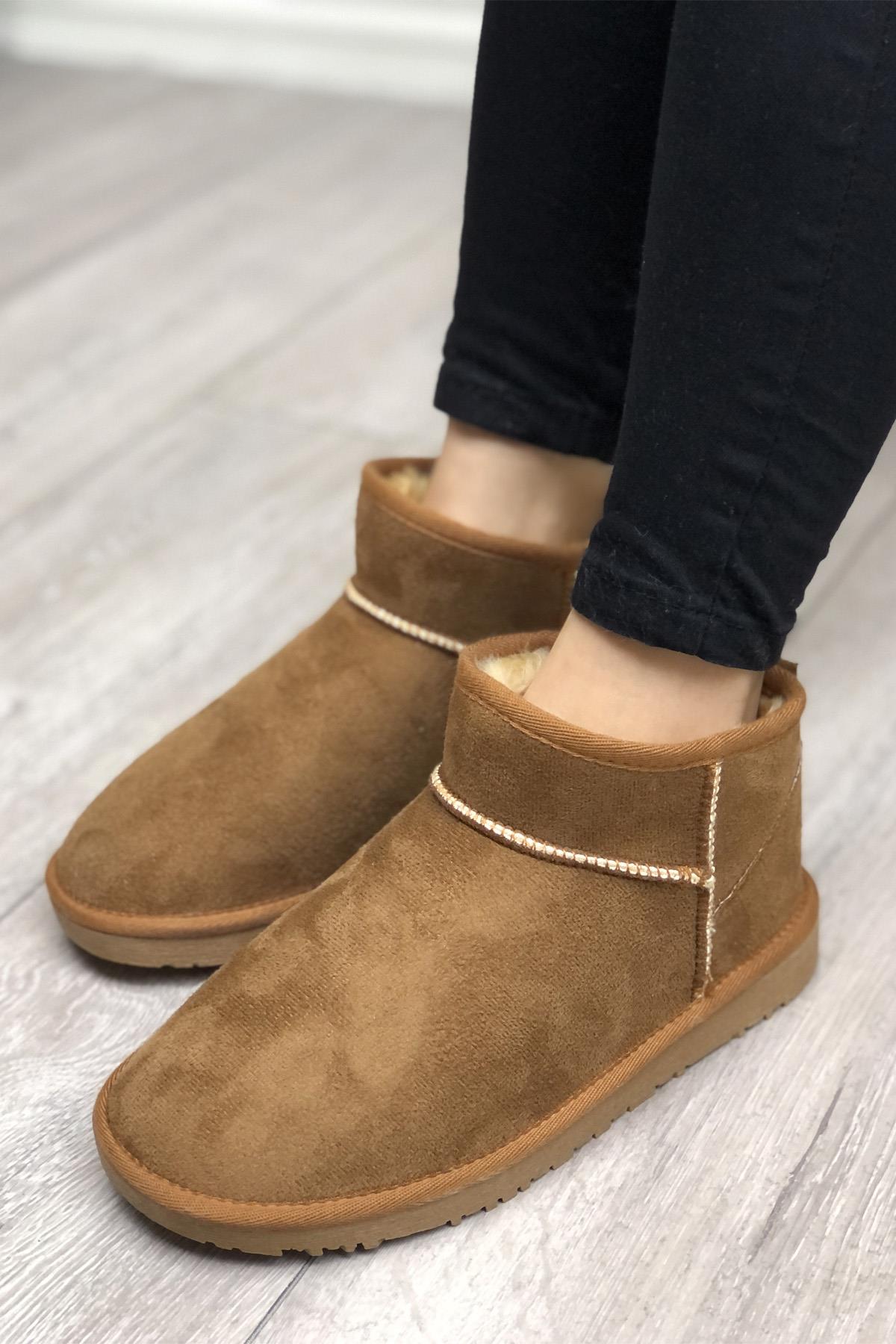 My Bella LİYA UGG Kadın Bot Taba