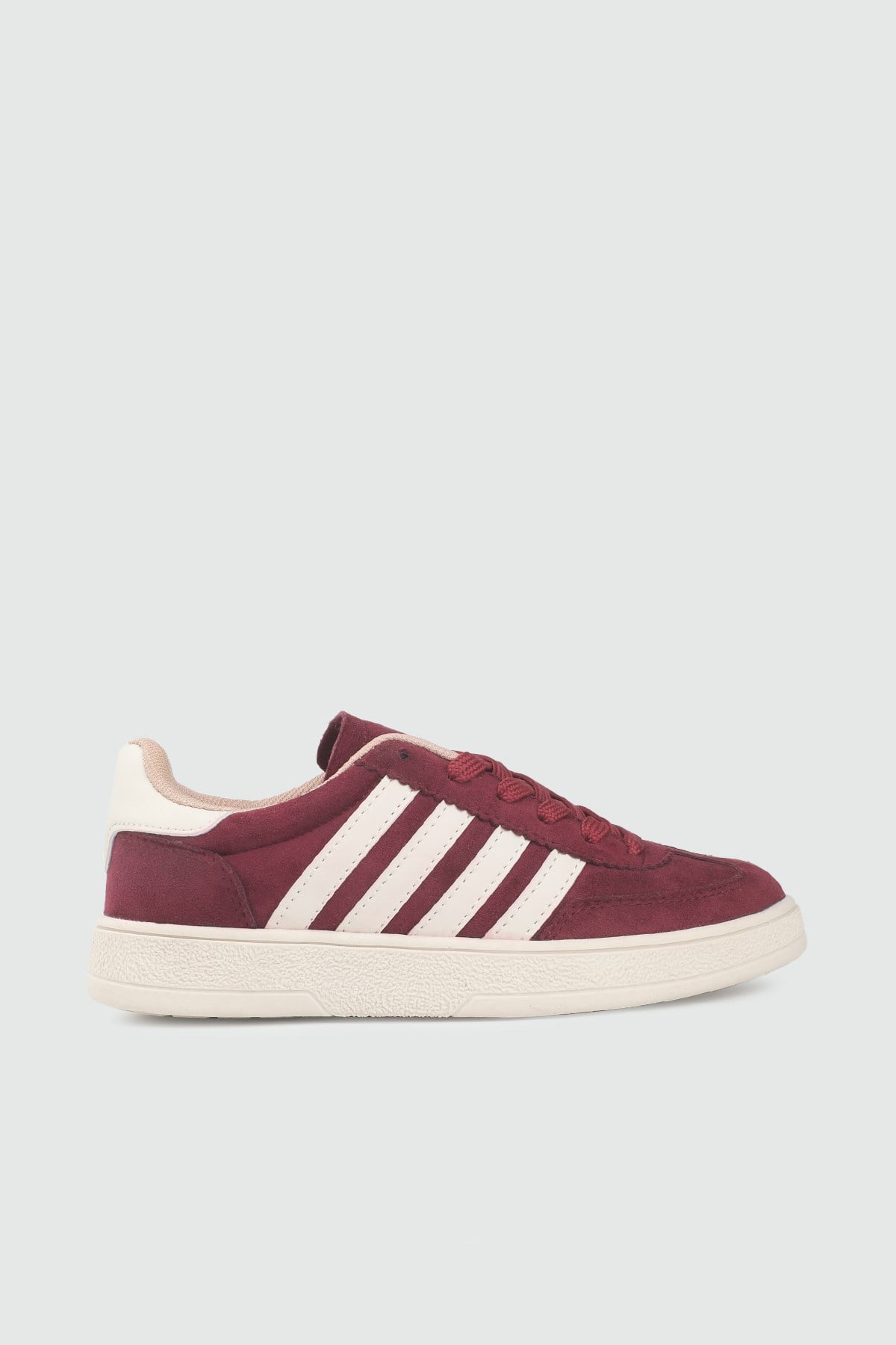 STILLO 26Y 1015 Unisex Spor Ayakkabı Bordo Bej
