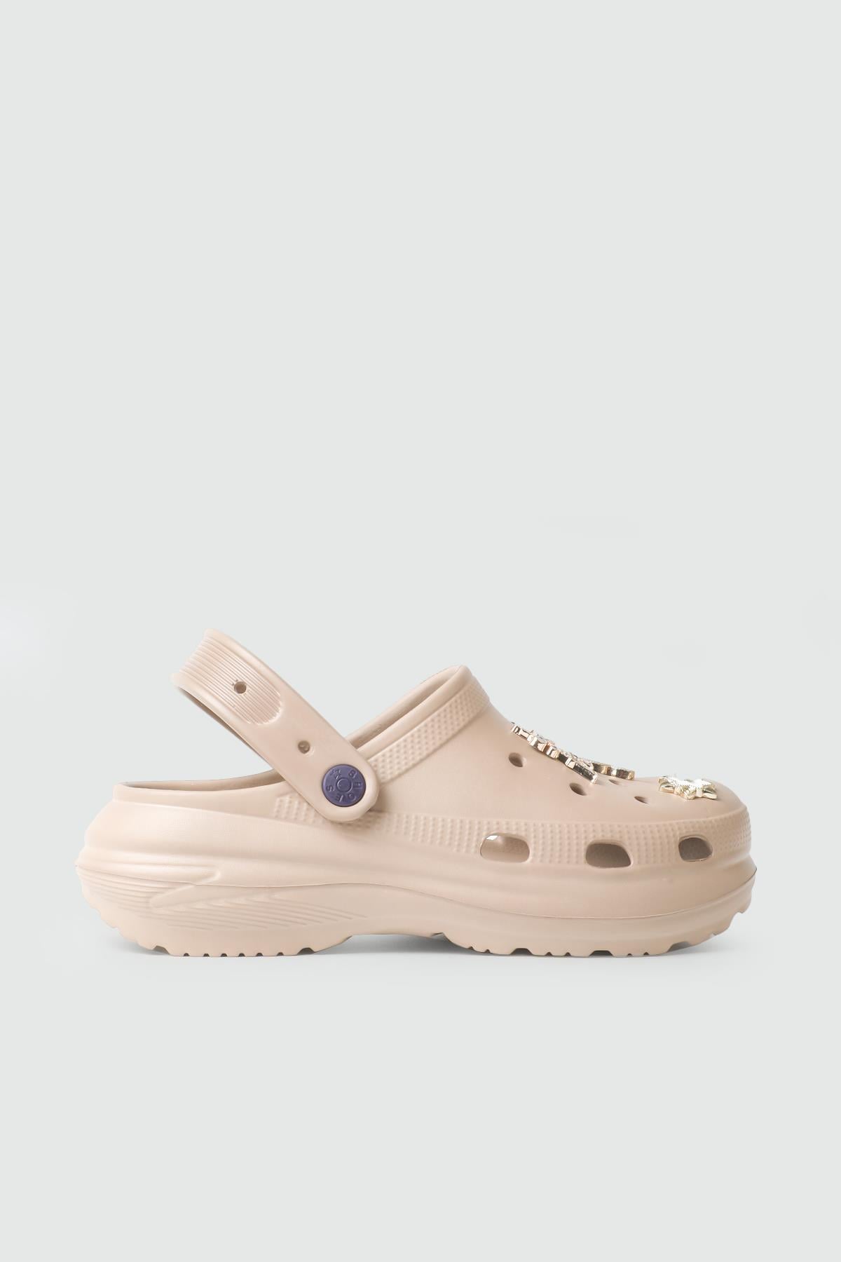 TWİNGO 25Y 210 Taşlı Unisex Terlik Kum