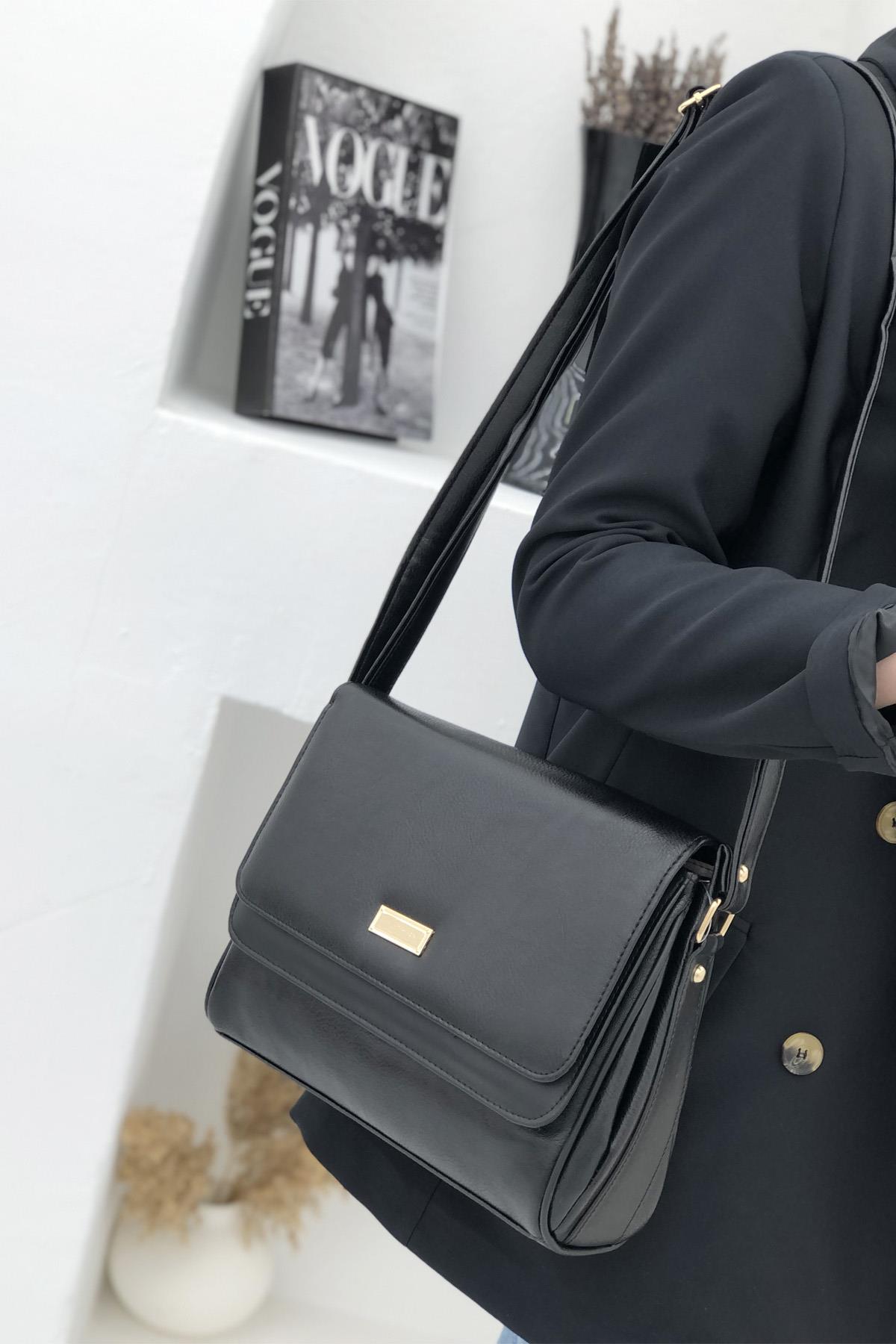 VARONA 1267 Kadın Çanta Sıyah