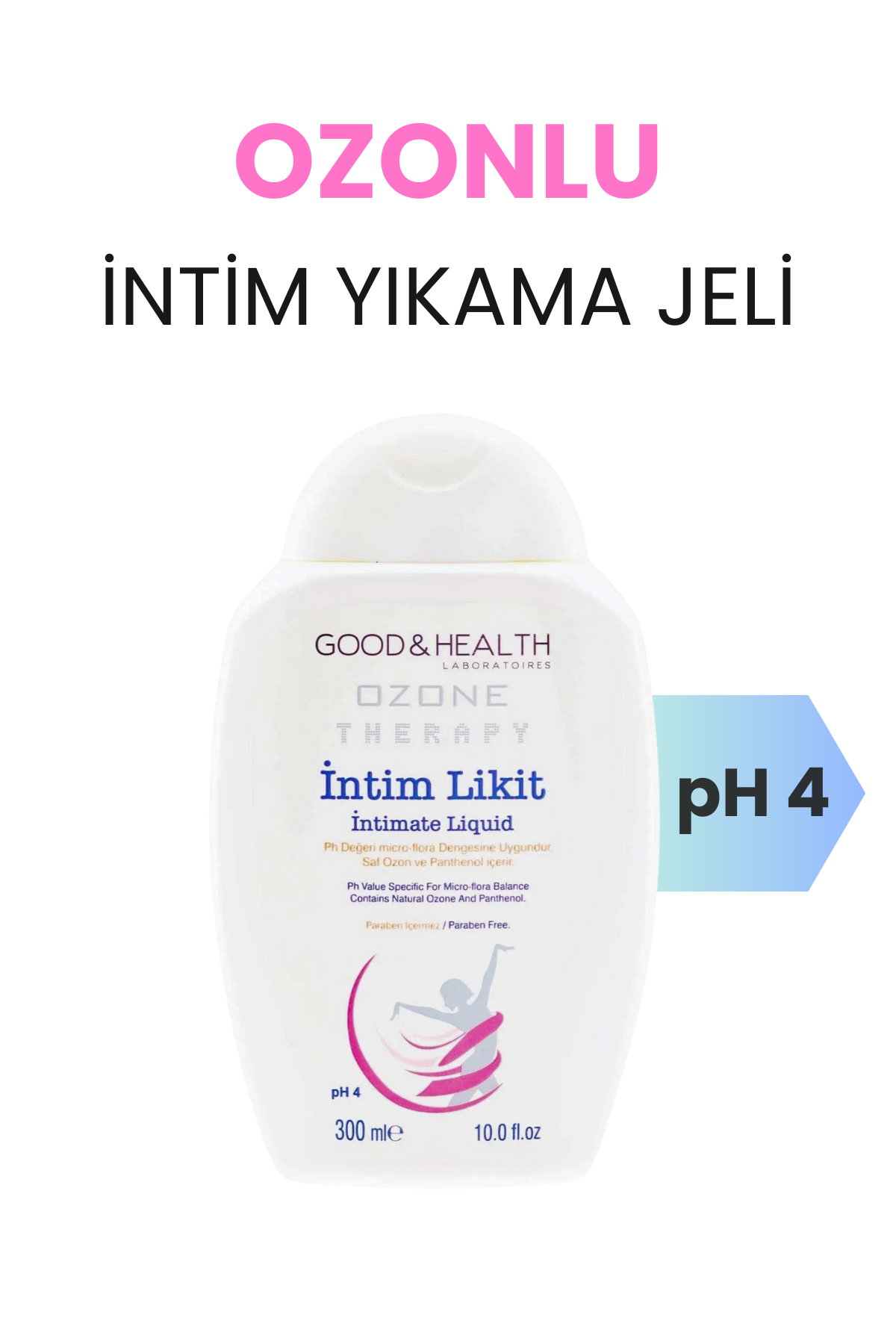 GOOD & HEALTH OZONE THERAPY İNTİM JEL 300 ML