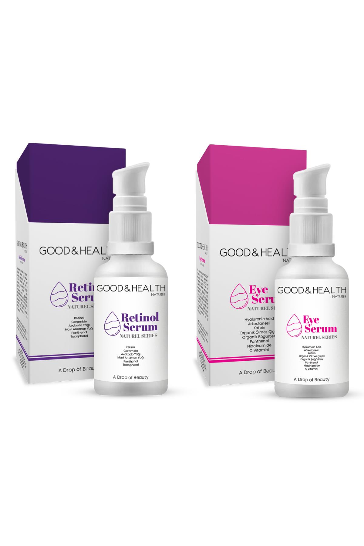 Good&Health Retinol Serum & Göz Çevresi Serum Set