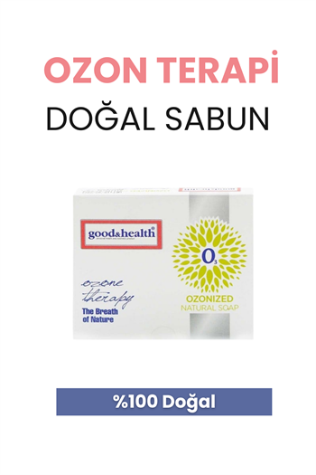 GOOD & HEALTH OZONE THERAPY OZON E VİTAMİNLİ DOĞAL SABUN