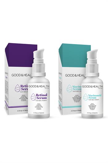 Good&Health Niacinamid Serum&Retinol Serum Set