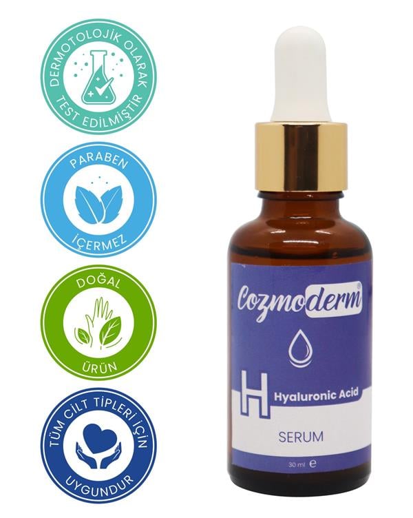 COZMODERM HYALURONİK ASİT YAŞLANMA KARŞITI SERUM 30 ML