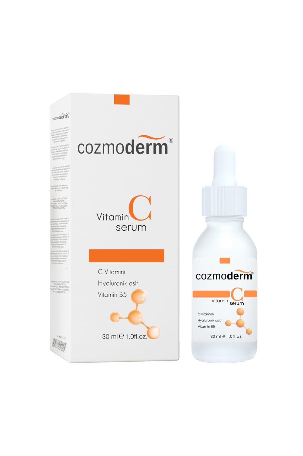 Cozmoderm Leke Karşıtı Aydınlatıcı C Vitamin Serum 30 ml