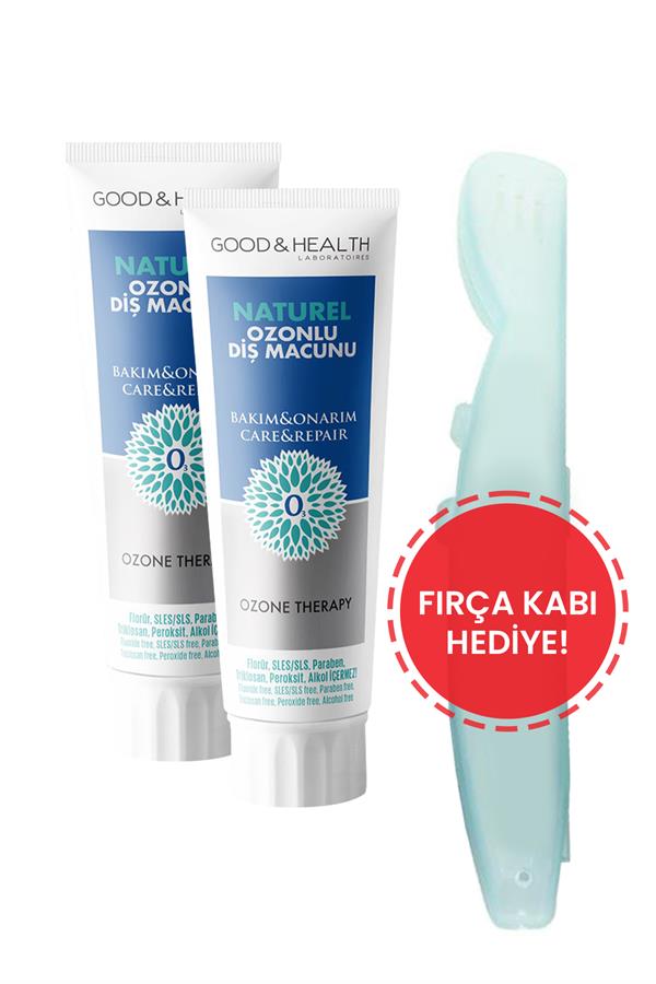 GOOD & HEALTH OZONE THERAPY NATUREL OZONLU DİŞ MACUNU 100 ML SET 2'Lİ