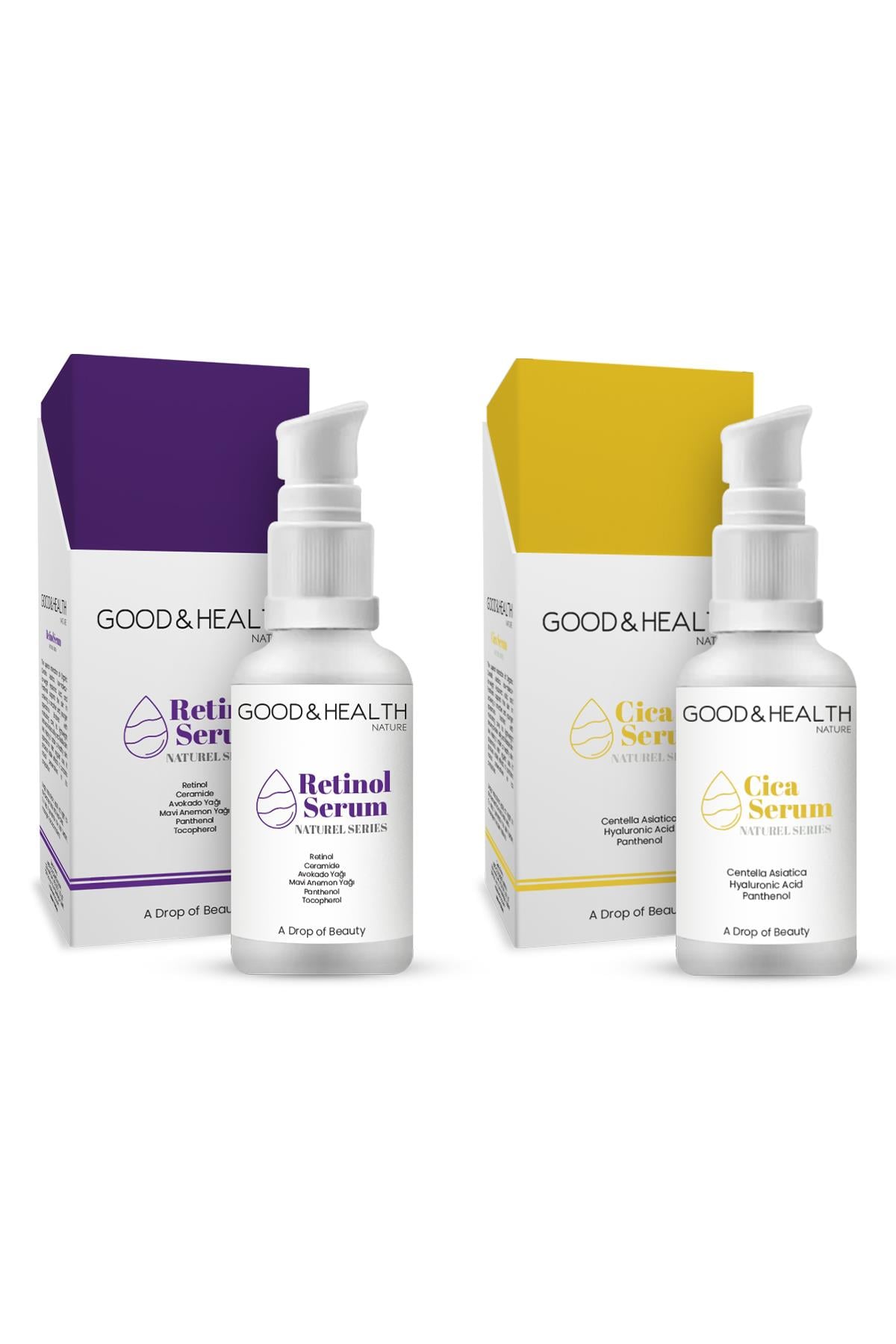 Good&Health Retinol Serum & Cica Serum Set