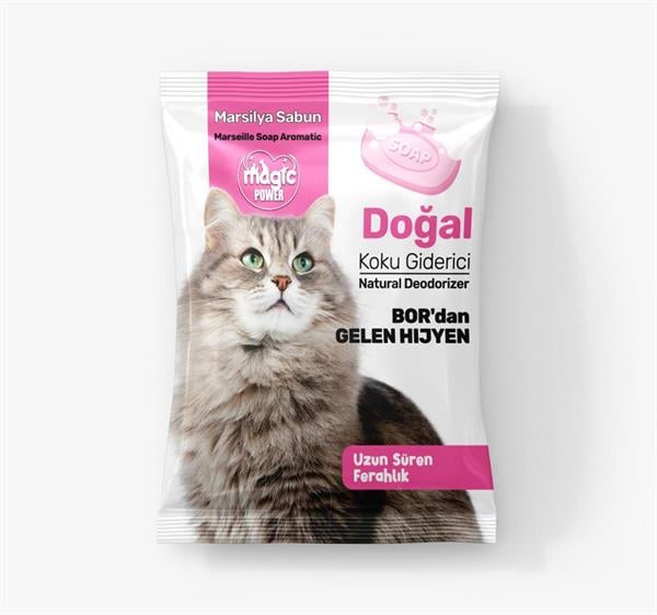Magic Power Marsilya Sabunu Doğal Koku Giderici 5li Paket