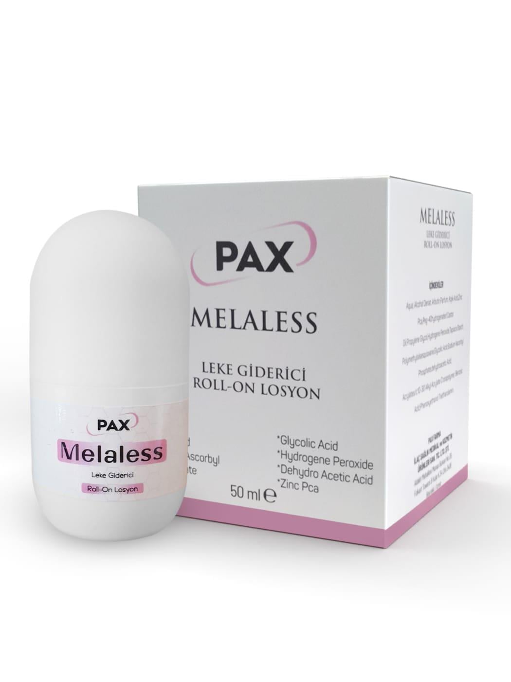 Pax Melaless Leke Giderici Roll-On Losyon 50 ml