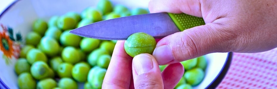 Evde Çizik Zeytin Yapıyoruz
