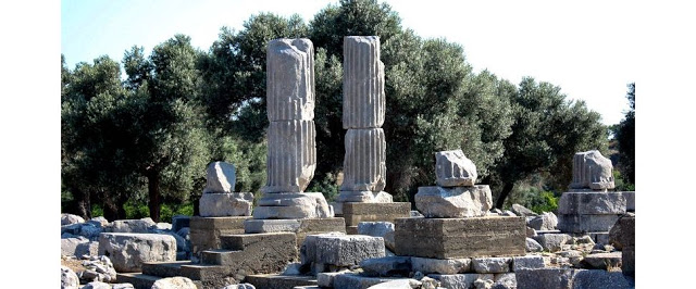 Teos Antik Kentindeki Dionysos Tapınağı