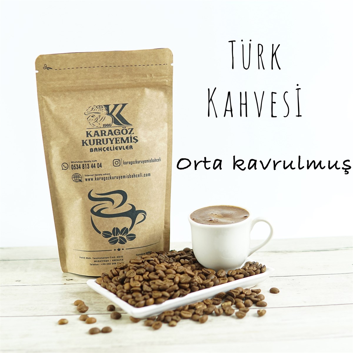 Türk Kahvesi Orta Kavrulmuş