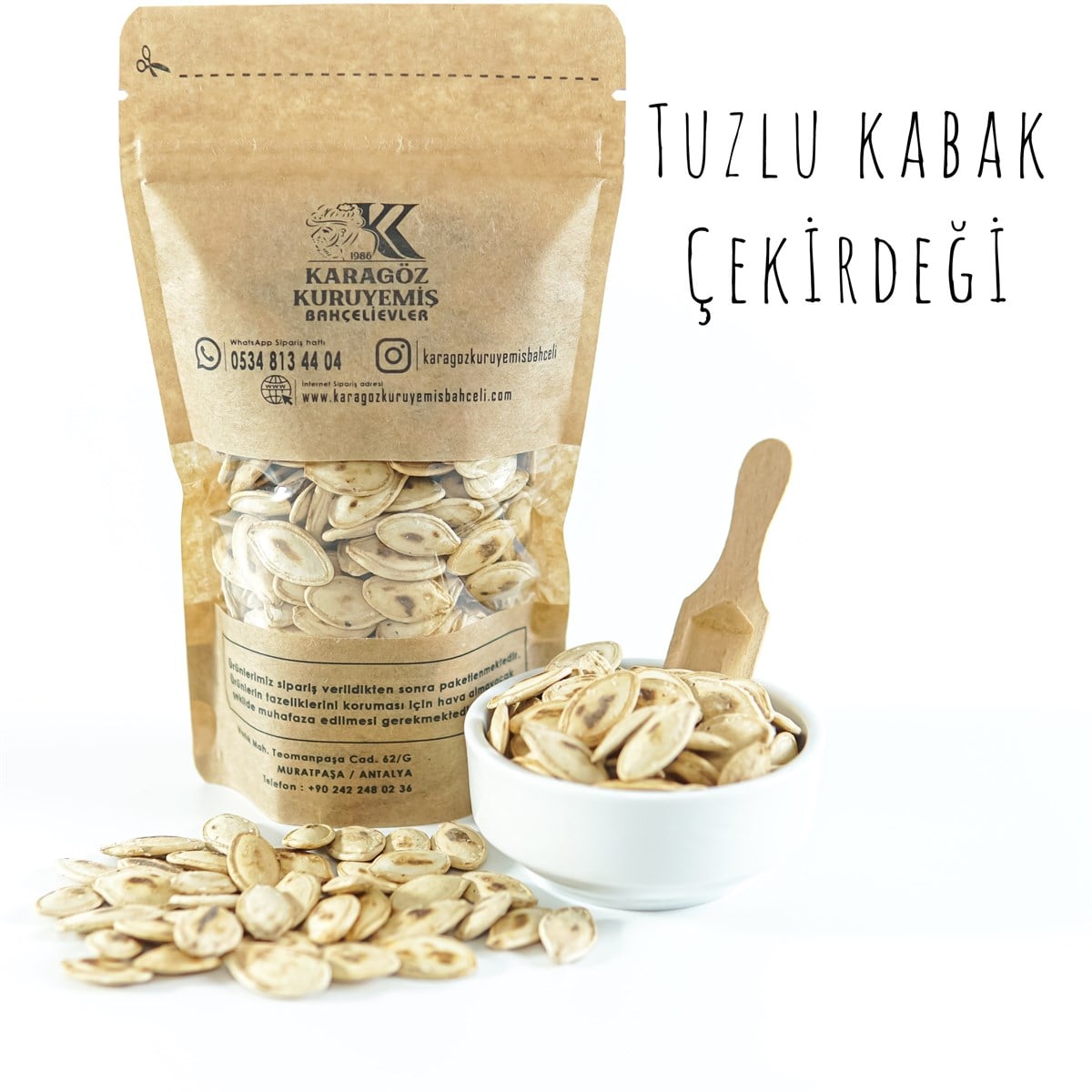 Tuzlu Kabak Çekirdeği