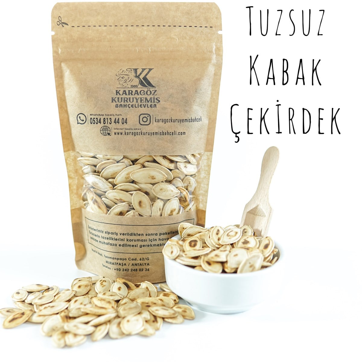 Tuzsuz Kabak Çekirdek