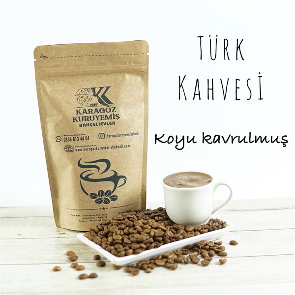 Türk Kahvesi Koyu Kavrulmuş