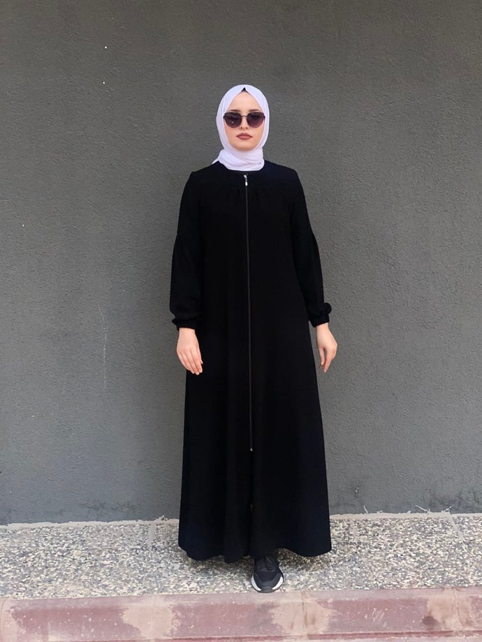 Marka  Ala 5017 Kolları Pileli Ferace