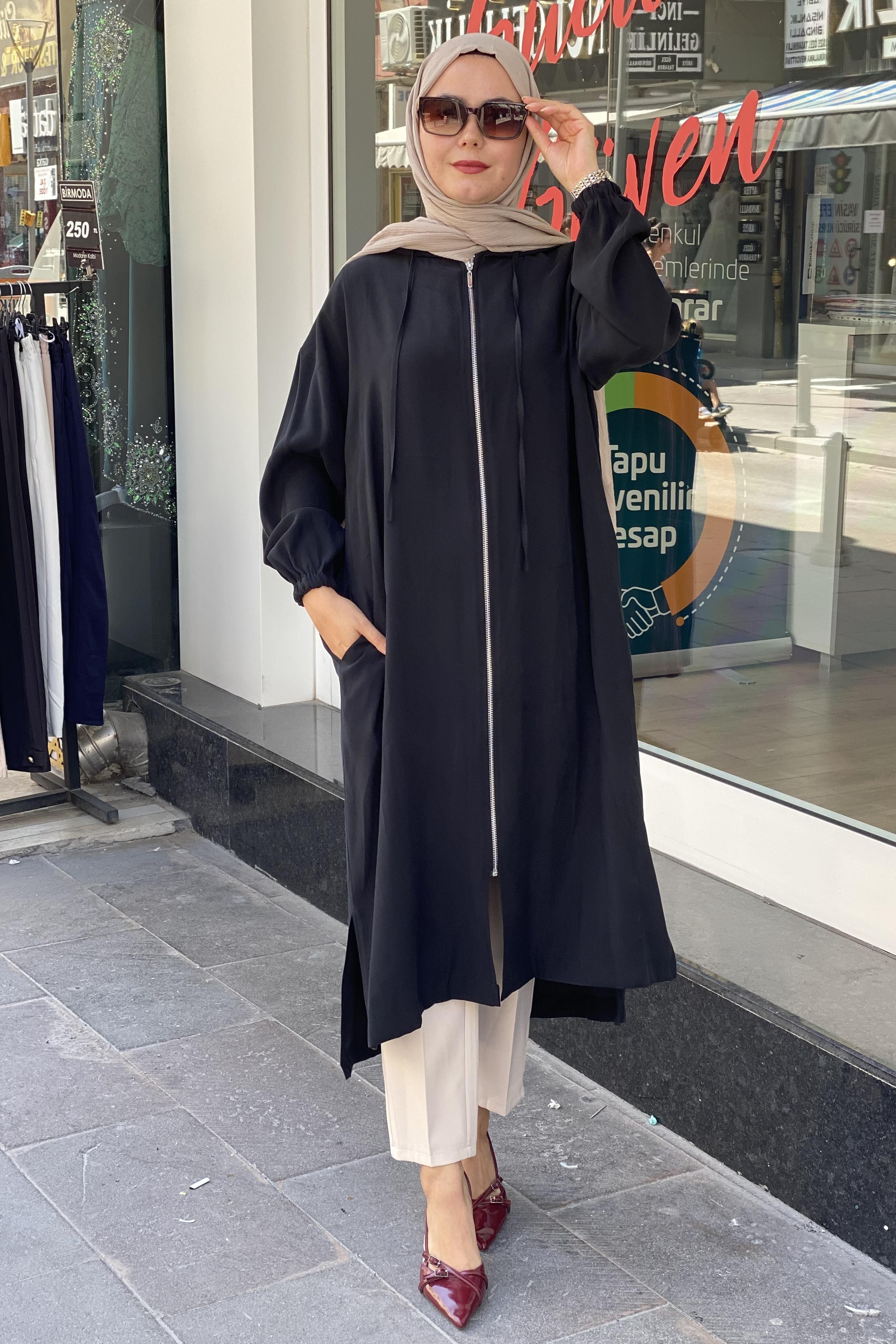 Tesettür 0088 Fermuarlı Kap