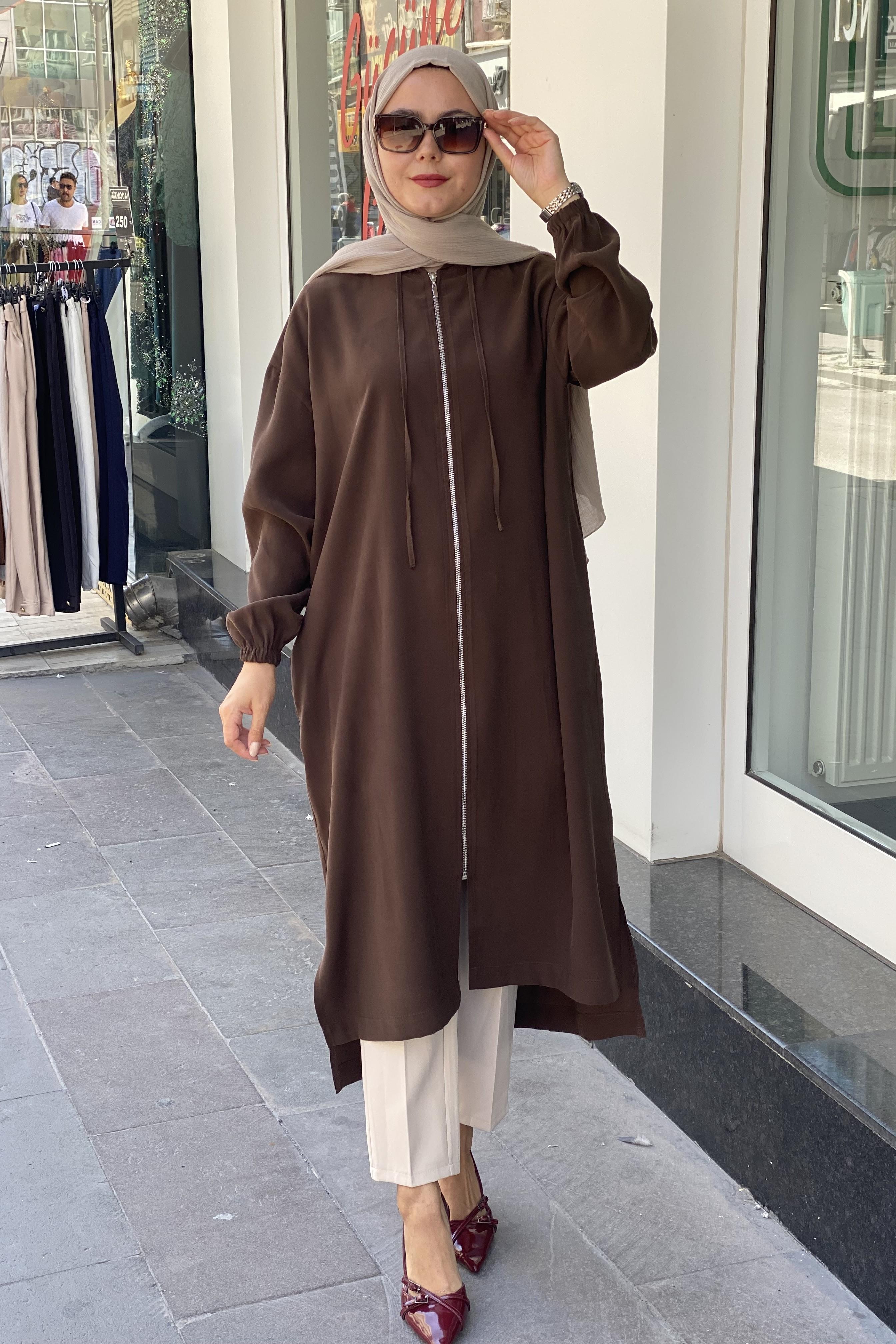 Tesettür 0088 Fermuarlı Kap