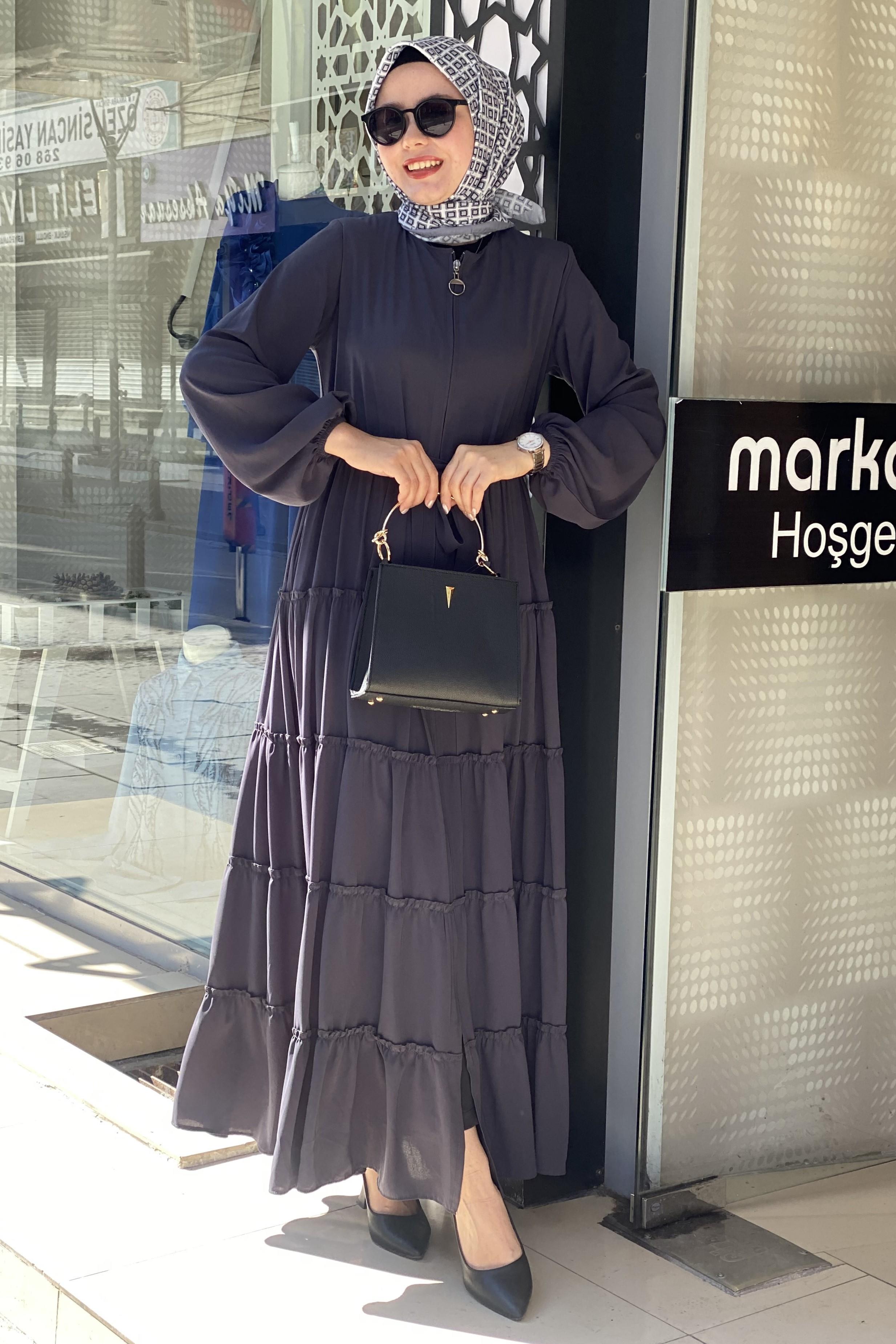 Tesettür 0741 Kat Kat Ferace