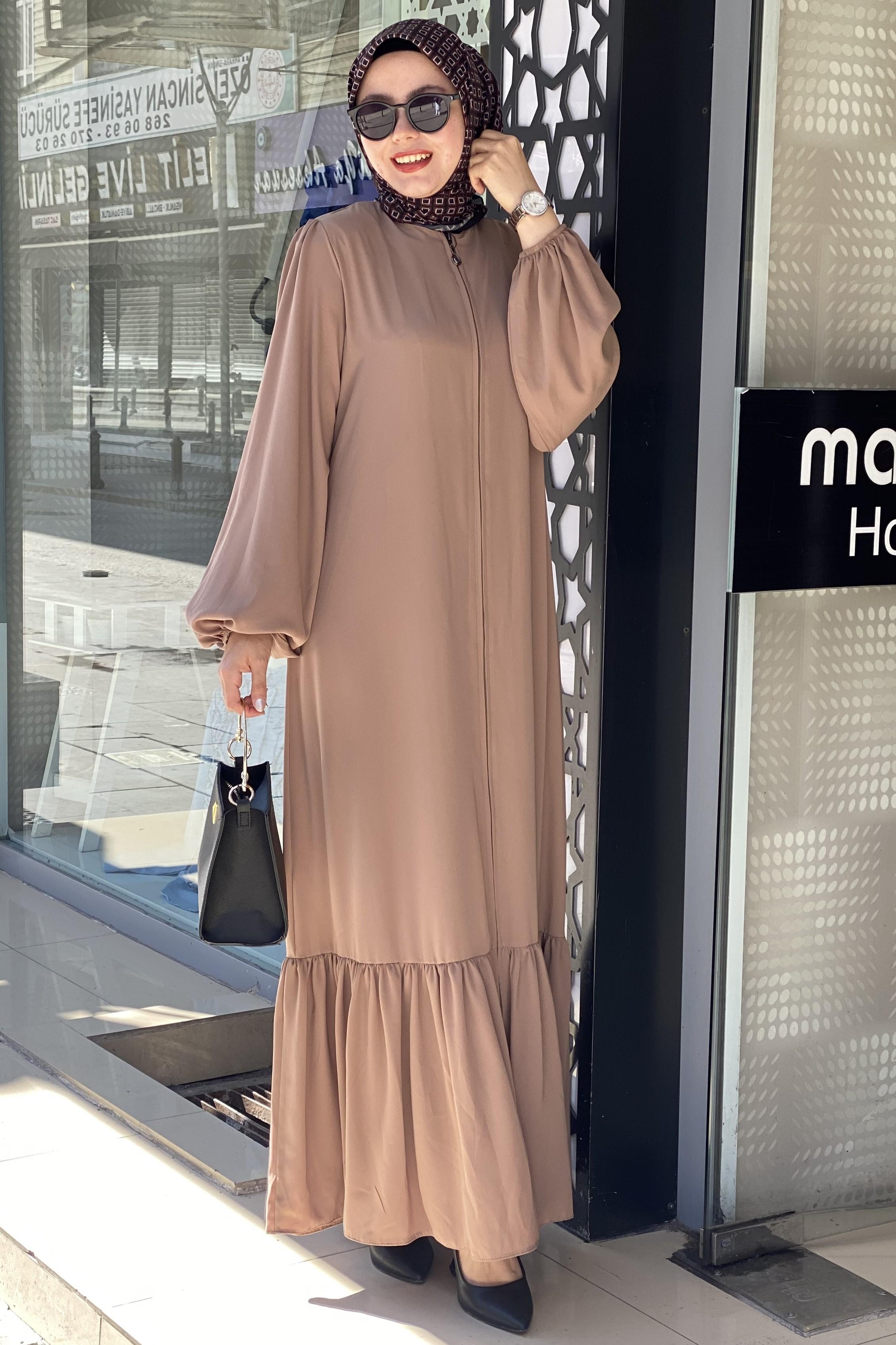 Marka Ala 0588 Eteği Fırfırlı Ferace