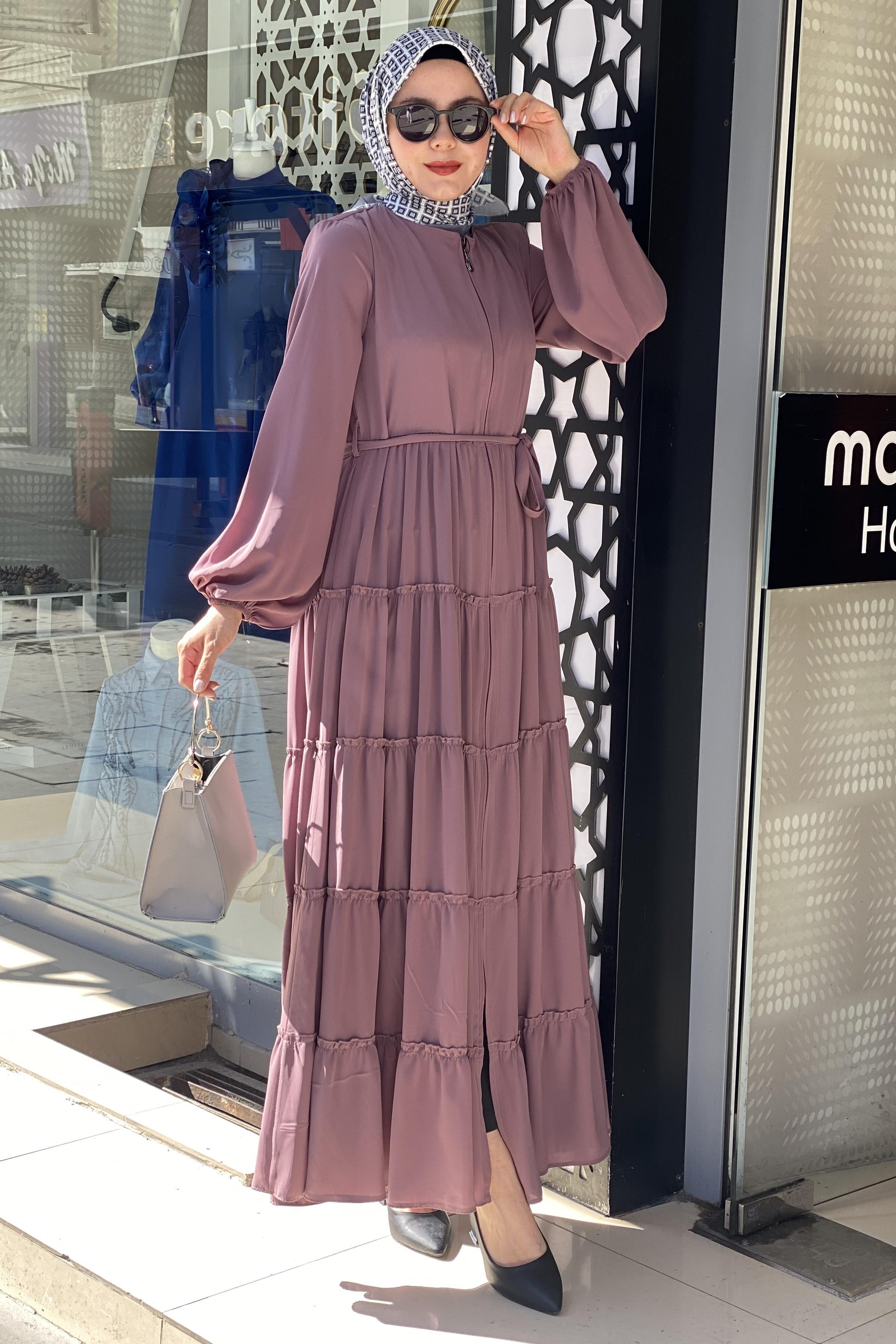 Tesettür 0741 Kat Kat Ferace